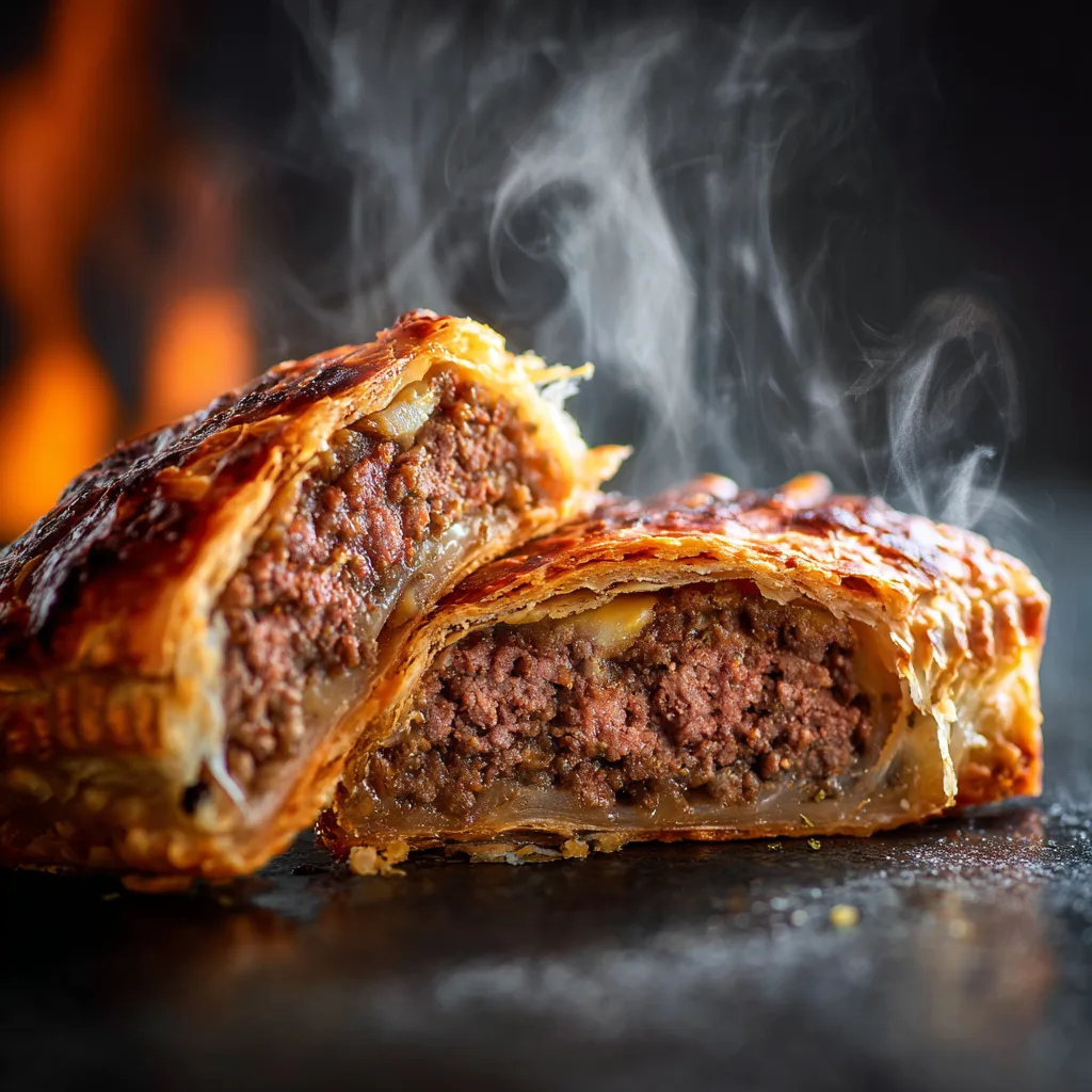 brick-viande-hachee-coupe-interieur-farce-oeuf-coulant-texture-croustillante