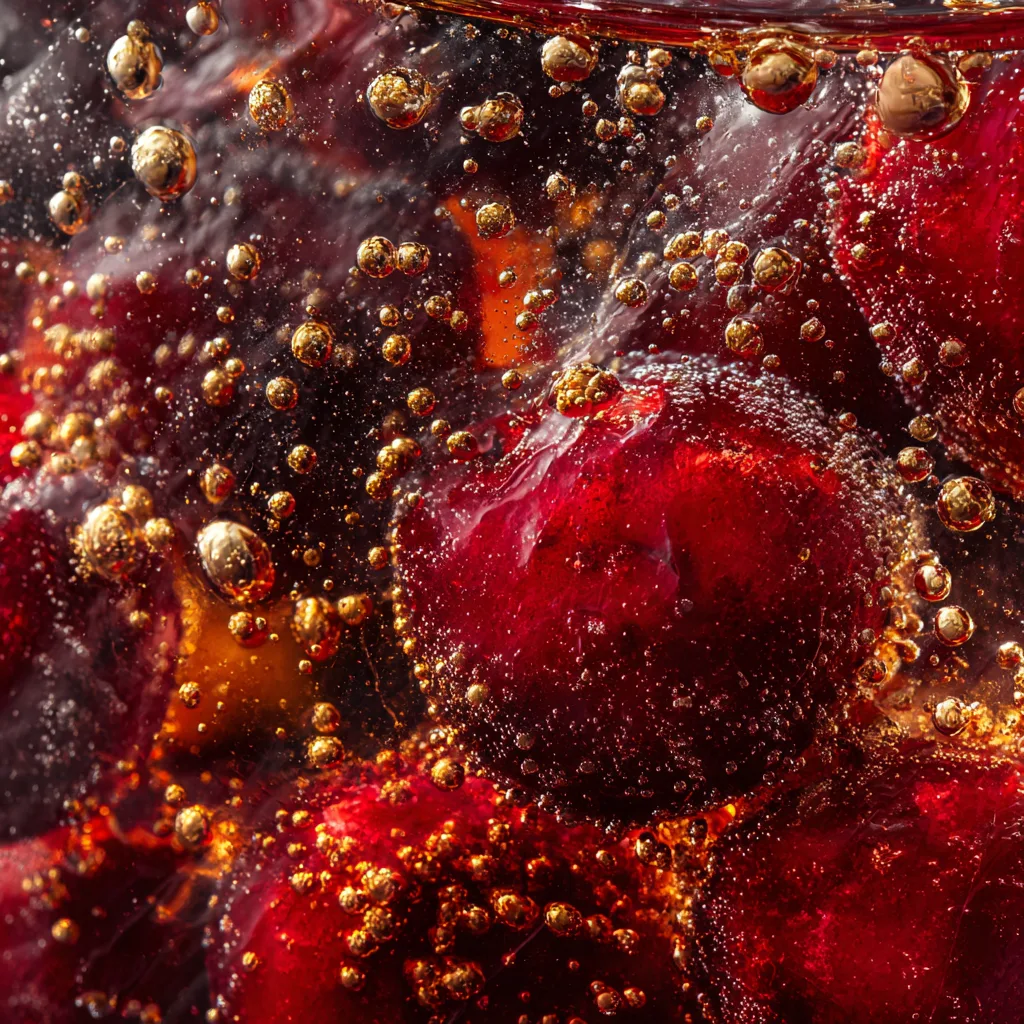 cocktail-cerise-petillant-gros-plan-bulles-effervescence-texture