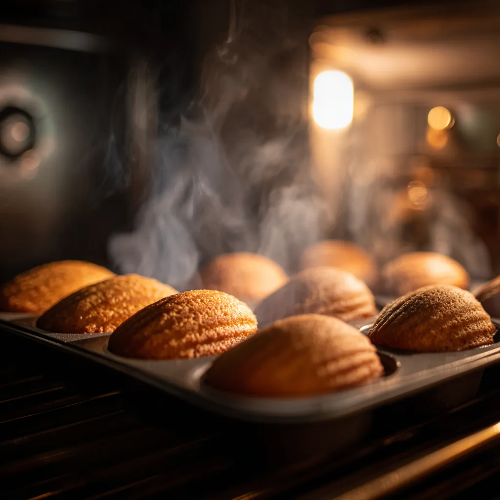 moule madeleines rempli pate pret au four