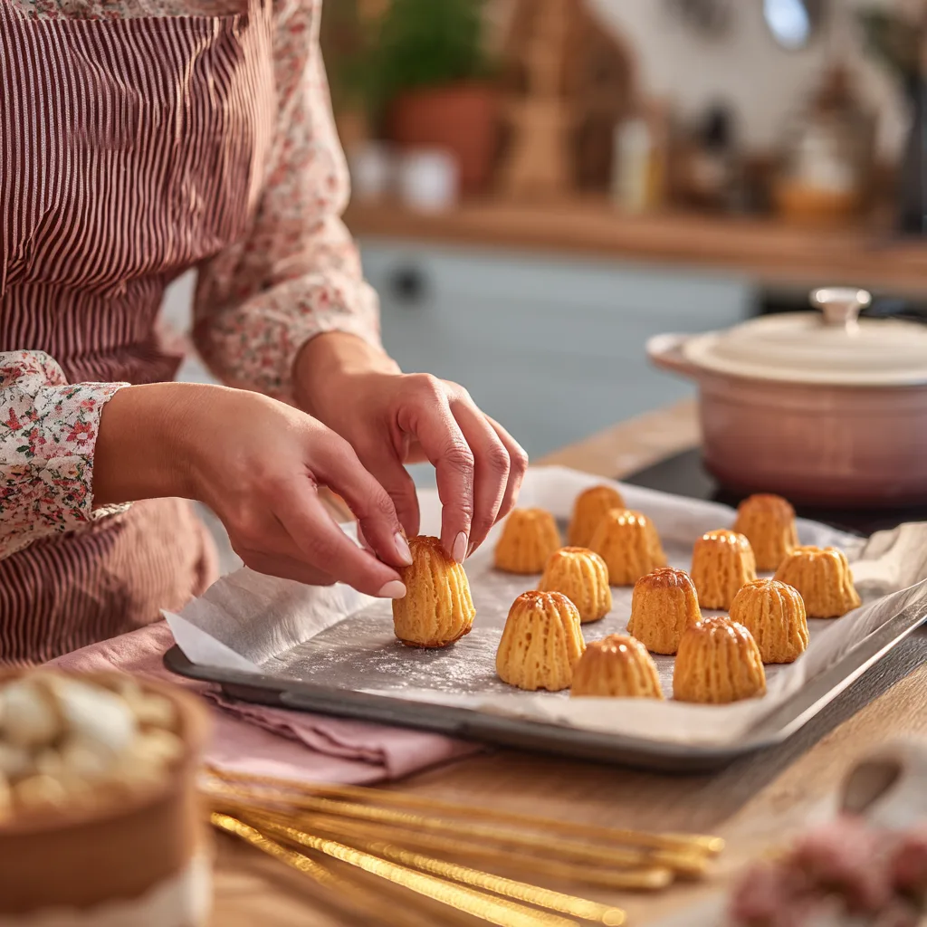 Préparation de la pâte à choux pour éclair au café maison avec poche à douille